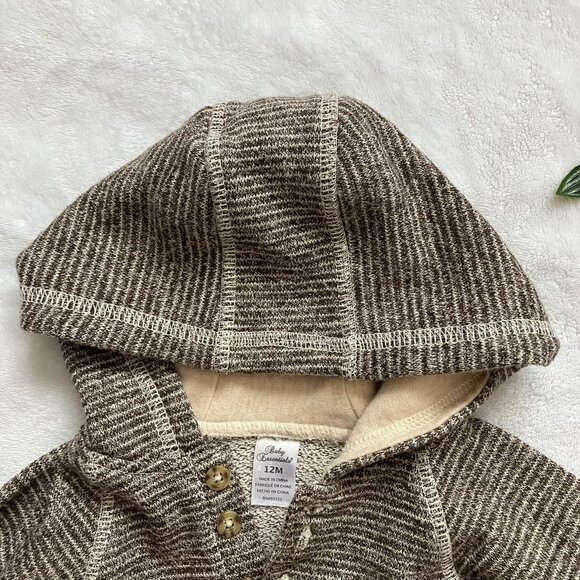 Baby Essentials 12M Turkey Holiday Hoodie | GUC Fall Thanksgiving - Picture 3 of 15